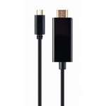 Adaptor Gembird A-CM-HDMIM-02, USB-C male - HDMI male, 2m, Black