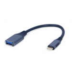 Cablu Gembird A-USB3C-OTGAF-01, OTG - USB-C, Black