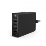 Incarcator retea Anker A2123L12, 6x USB-A, 2.4A, Black