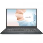 Laptop MSI Modern 15 A5M-261PL, AMD Ryzen 5 5500U, 15.6inch, RAM 8GB, SSD 256GB, AMD Radeon Graphics, Windows 11, Carbon Gray