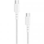 Cablu de date Anker A8032H21 PowerLine Select+, USB-C - USB-C, 0.91m, White