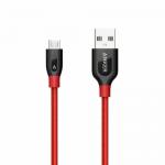 Cablu de date Anker A8142G91, USB - microUSB, 0.91m, Red