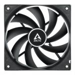 Ventilator Arctic F12 PWM PST Black, 120 mm