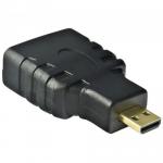 Adaptor Akyga AK-AD-10, HDMI Female - microHDMI Male, Black
