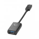 Adaptor HP USB-C Male - USB 3.0, Black