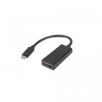 Adaptor Lanberg AD-UC-HD-01, USB-C - HDMI, 0.15m, Black