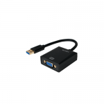 Adaptor Logilink, USB 3.0 - VGA, Black