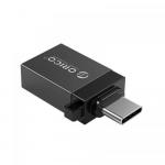 Adaptor OTG Orico CBT-UT01, USB-C male – USB-A female, Black