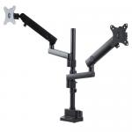 Suport monitor Startech ARMDUALPIVOT, 32inch, Black