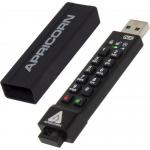 Stick memorie Aegis Secure Key 3XN 8GB, USB 3.0, Black