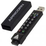 Stick memorie Aegis Secure Key 3z 128GB, USB 3.2, Black