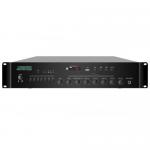 Amplificator cu mixer DSPPA MP212U, 120W, 6 zone, 100V, USB/SD/Tuner, intrare 2xMIC/3xAUX
