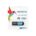 Stick Memorie A-Data UV128 128GB, USB3.0, Black-Blue