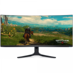 Monitor QD-OLED Curbat Dell AW3423DWF, 34inch, 3440x1440, 0.1ms GTG, Dark Side of the Moon