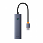 Hub USB Baseus B0005280A813-02, 4x USB, Space Grey