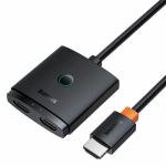 Adaptor Baseus AirJoy, HDMI - 2x HDMI, 1m, Black