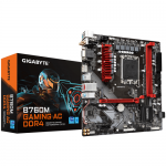 Placa de baza Gigabyte B760M GAMING AC DDR4, Intel B760, Socket 1700, mATX