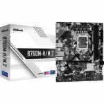 Placa de baza ASRocK B760M-H/M.2, Intel B760, Socket 1700, mATX