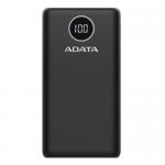 Baterie portabila A-Data P20000QCD, 20000mAh, 2x USB, 1x USB-C, Black