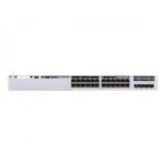 Switch Cisco Catalyst C9300L-24P-4X-A, 24 porturi, PoE