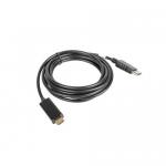 Cablu Lanberg CA-DPHD-10CC-0030-BK, Displayport - HDMI, 3m, Black