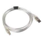 Cablu Lanberg CA-USBA-12CC-0018-TR, USB - USB-B, 1.8m, White