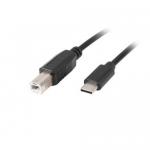 Cablu Lanberg CA-USBA-13CC-0030-BK, USB - USB-B, 3m, Black