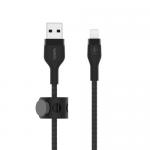 Cablu de date Belkin Pro Flex, USB - Lightning, 3m, Black