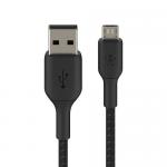 Cablu de date Belkin CAB007BT1MBK, USB-A - micro USB, 1m, Black