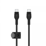 Cablu de date Belkin Pro Flex, USB-C - USB-C, 1m, Black