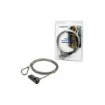 Cablu anti-furt Logilink NBS002 cu cifru pentru laptop, 1.5m