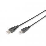 Cablu ASSMANN, USB 2.0 - USB-B, 1m, Black