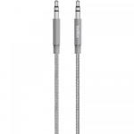 Cablu audio Belkin Jack 3.5mm - Jack 3.5mm, 1.2m, Grey
