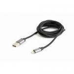 Cablu de date Gembird, USB 2.0 - Lightning, 1.8m, Black