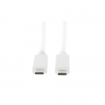 Cablu de date Logilink CU0130, USB-C- USB-C, 0.5m, White