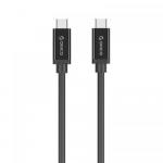Cablu de date Orico XC-G2, USB-C - USB-C, 1m, Black