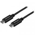 Cablu de date Startech USB2CC1M, USB-C - USB-C, 1m, Black