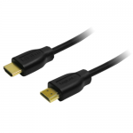 Cablu Logilink, HDMI male - HDMI male, 0.50m, Black