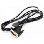 Cablu Spacer SPC-HDMI-DVI-6, HDMI Male - DVI Male, 1.8m, Black