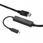Cablu Startech CDP2DPMM3MB, USB-C - Displayport, 3m, Black