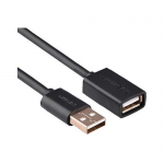 Cablu Ugreen US103, USB 2.0 female - USB 2.0 male, 3m, Black