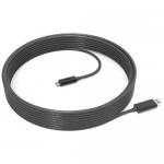 Cablu USB Logitech Strong, 25m, Black