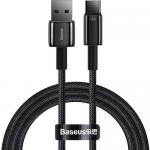 Cablu de date Baseus Tungsten CATWJ-C01, USB - USB-C, 2m, Black