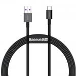 Cablu de date Baseus Superior, Fast Charging, CATYS-A01, USB - USB-C, 2m, Black