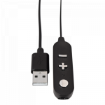 Adaptor V7 CAUSB-A, 3.5mm - USB-A, Black
