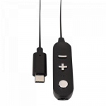 Adaptor V7 CAUSB-C, 3.5mm - USB-C, Black