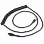 Cablu Zebra CBA-UF6-C12ZAR, RJ45 - USB-A, 2.7m, Black