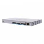 Switch Cisco CBS350-12NP-4X, 12 porturi, PoE