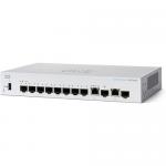 Switch Cisco CBS350-8S-E-2G, 8 porturi