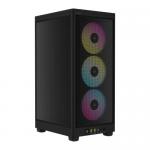 Carcasa Corsair 2000D RGB Airflow Black, Fara sursa